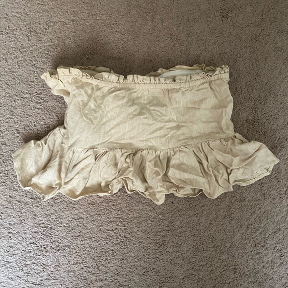 Princess Polly Front Tie Tube Crop Top - Picture 3 of 3